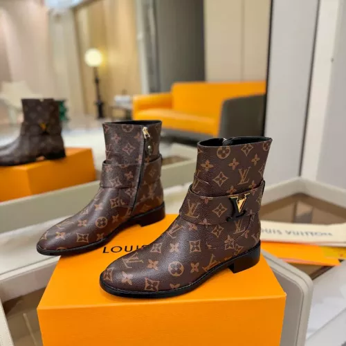 Wholesale Louis Vuitton Boots For Women #1388310 $160.00 USD, Wholesale Quality Replica Louis Vuitton Boots