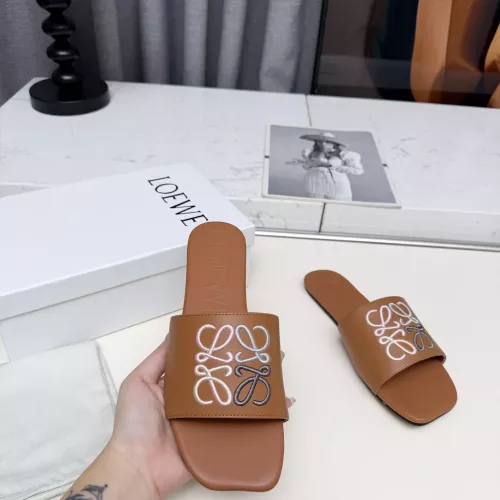 Replica LOEWE Slippers For Women #1388331 $82.00 USD for Wholesale