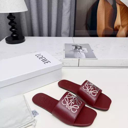 Replica LOEWE Slippers For Women #1388332 $82.00 USD for Wholesale