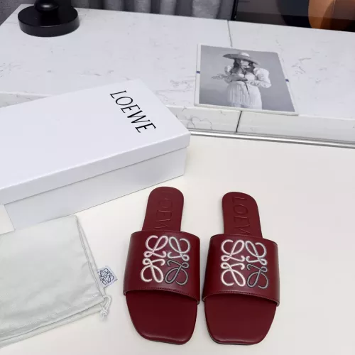 Replica LOEWE Slippers For Women #1388332 $82.00 USD for Wholesale