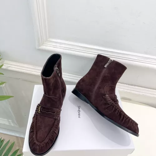Replica Yves Saint Laurent YSL Boots For Women #1388350 $158.00 USD for Wholesale