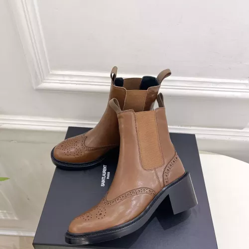 Wholesale Yves Saint Laurent YSL Boots For Women #1388358 $140.00 USD, Wholesale Quality Replica Yves Saint Laurent YSL Boots
