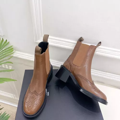 Replica Yves Saint Laurent YSL Boots For Women #1388358 $140.00 USD for Wholesale