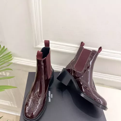Replica Yves Saint Laurent YSL Boots For Women #1388361 $140.00 USD for Wholesale