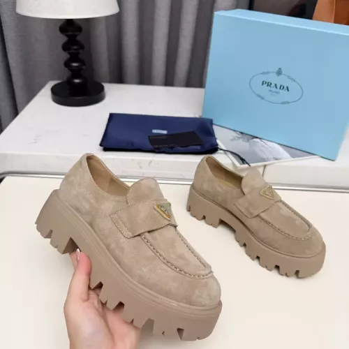 Replica Prada Loafers For Women #1388396 $100.00 USD for Wholesale