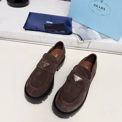 Replica Prada Loafers For Women #1388397 $100.00 USD for Wholesale