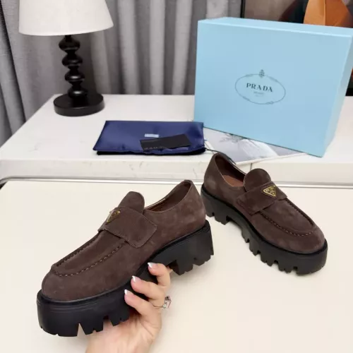 Replica Prada Loafers For Women #1388397 $100.00 USD for Wholesale