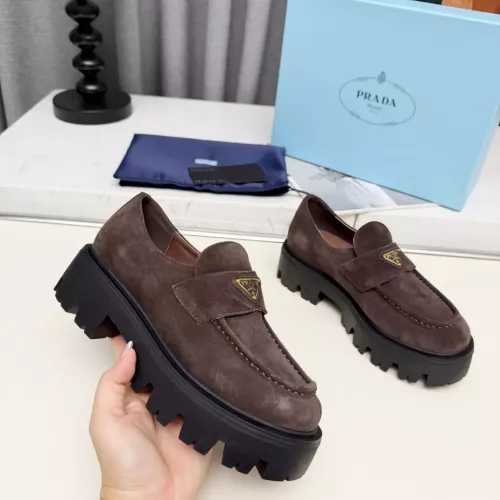 Replica Prada Loafers For Women #1388397 $100.00 USD for Wholesale