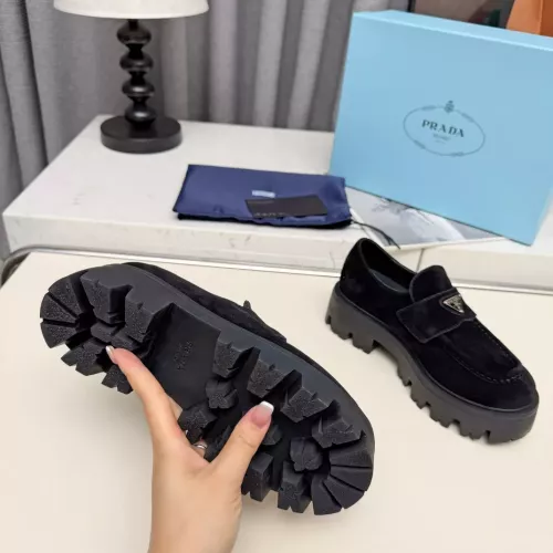 Replica Prada Loafers For Women #1388398 $100.00 USD for Wholesale