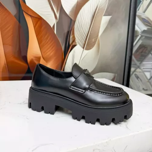 Replica Prada Loafers For Women #1388399 $100.00 USD for Wholesale