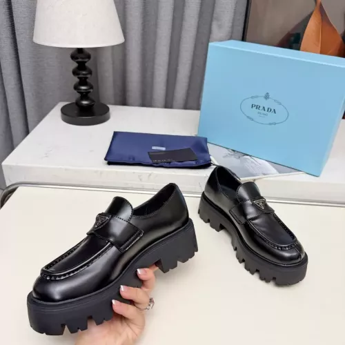 Replica Prada Loafers For Women #1388399 $100.00 USD for Wholesale