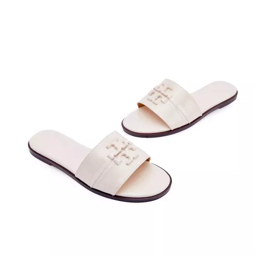 Wholesale Tory Burch TB Slippers For Women #1388441 $85.00 USD, Wholesale Quality Replica Tory Burch TB Slippers
