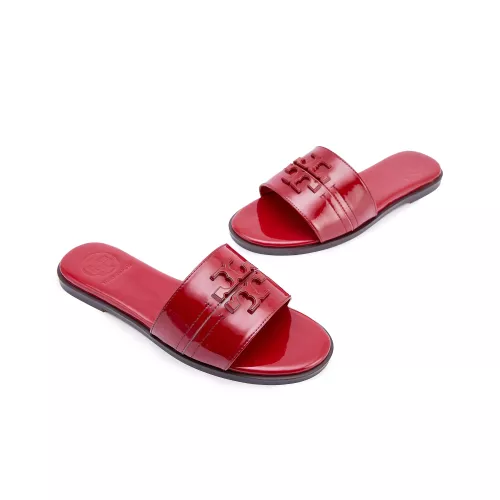 Wholesale Tory Burch TB Slippers For Women #1388443 $85.00 USD, Wholesale Quality Replica Tory Burch TB Slippers