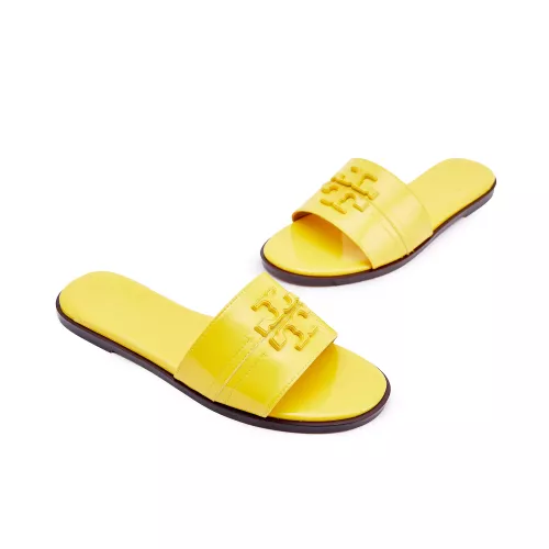 Wholesale Tory Burch TB Slippers For Women #1388444 $85.00 USD, Wholesale Quality Replica Tory Burch TB Slippers