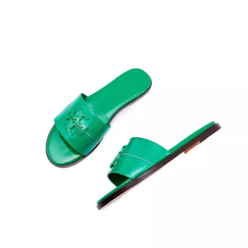 Replica Tory Burch TB Slippers For Women #1388445 $85.00 USD for Wholesale