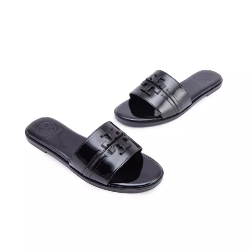 Wholesale Tory Burch TB Slippers For Women #1388446 $85.00 USD, Wholesale Quality Replica Tory Burch TB Slippers