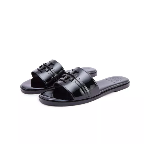 Replica Tory Burch TB Slippers For Women #1388446 $85.00 USD for Wholesale