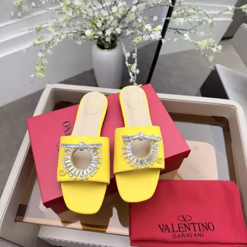 Replica Valentino Slippers For Women #1388452 $92.00 USD for Wholesale