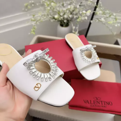 Replica Valentino Slippers For Women #1388456 $92.00 USD for Wholesale