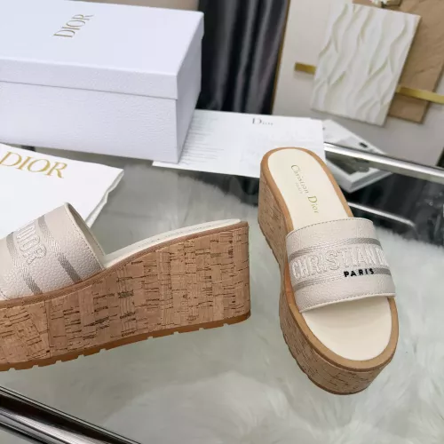 Replica Christian Dior Slippers For Women #1388457 $85.00 USD for Wholesale