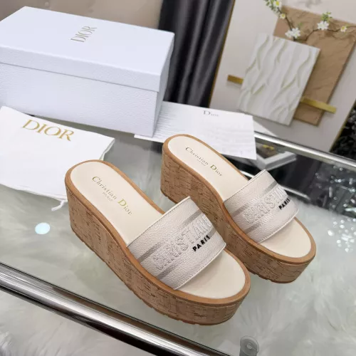 Replica Christian Dior Slippers For Women #1388457 $85.00 USD for Wholesale