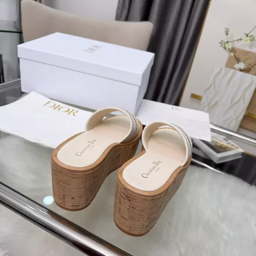 Replica Christian Dior Slippers For Women #1388457 $85.00 USD for Wholesale