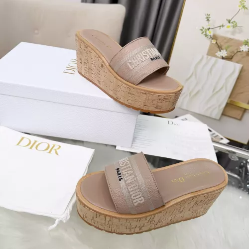 Wholesale Christian Dior Slippers For Women #1388458 $85.00 USD, Wholesale Quality Replica Christian Dior Slippers