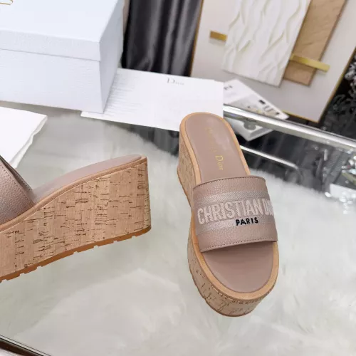 Replica Christian Dior Slippers For Women #1388458 $85.00 USD for Wholesale