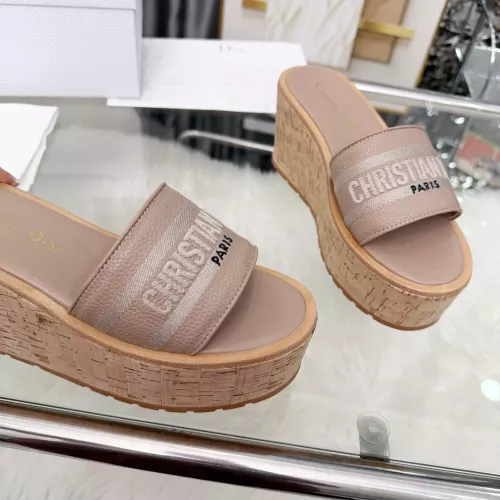 Replica Christian Dior Slippers For Women #1388458 $85.00 USD for Wholesale