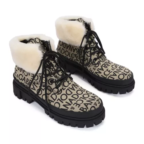 Wholesale Dolce &amp; Gabbana D&amp;G Boots For Men #1388480 $132.00 USD, Wholesale Quality Replica Dolce &amp; Gabbana D&amp;G Boots
