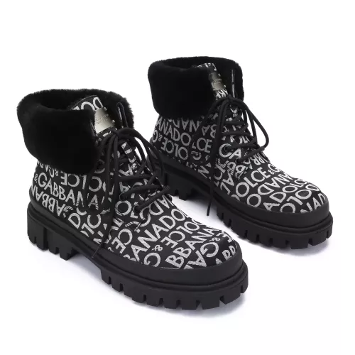Wholesale Dolce &amp; Gabbana D&amp;G Boots For Men #1388482 $132.00 USD, Wholesale Quality Replica Dolce &amp; Gabbana D&amp;G Boots