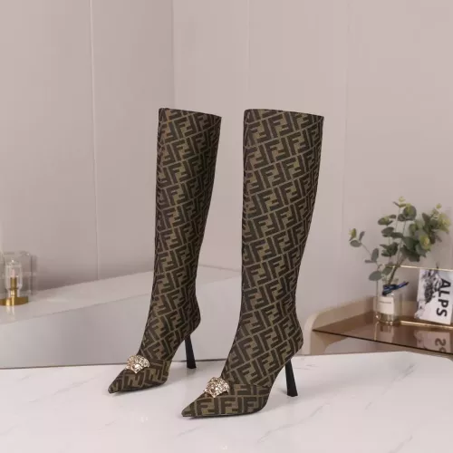 Wholesale Versace Boots For Women #1388582 $112.00 USD, Wholesale Quality Replica Versace Boots