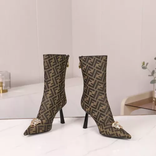 Wholesale Versace Boots For Women #1388585 $112.00 USD, Wholesale Quality Replica Versace Boots
