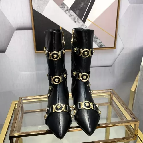 Replica Versace Boots For Women #1388587 $125.00 USD for Wholesale