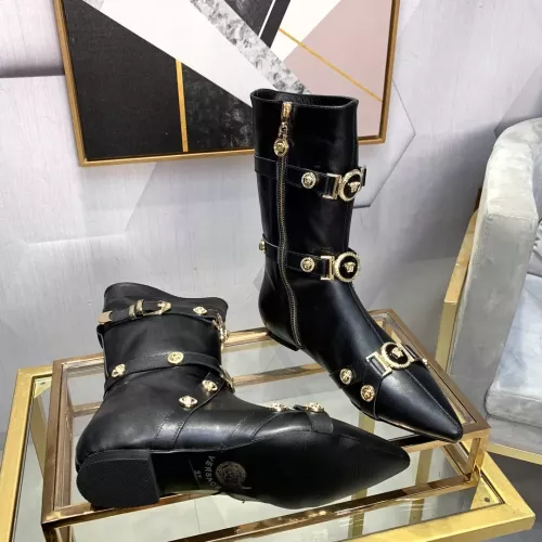 Replica Versace Boots For Women #1388587 $125.00 USD for Wholesale
