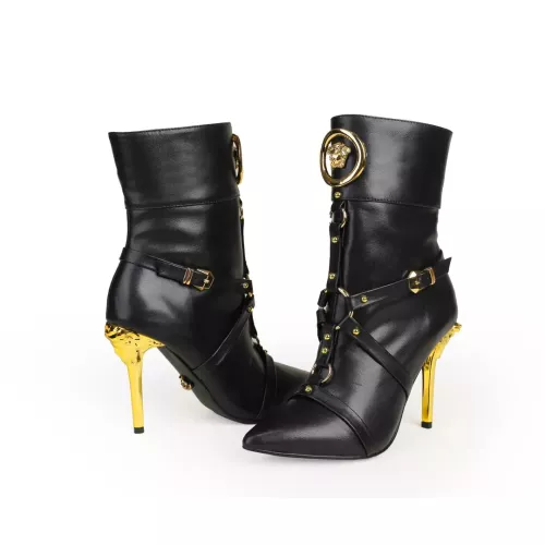 Replica Versace Boots For Women #1388590 $125.00 USD for Wholesale