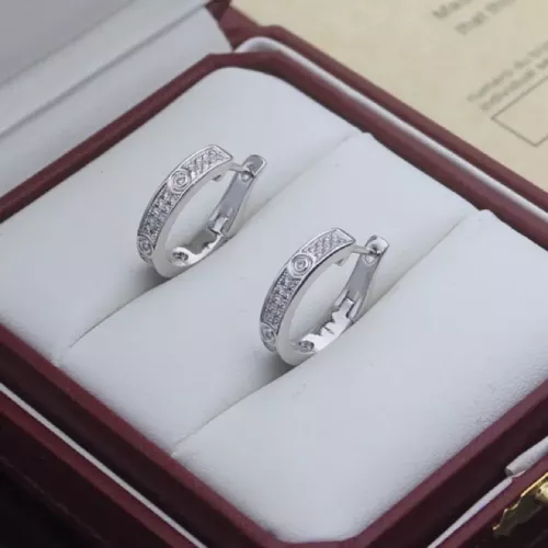Wholesale Cartier Earrings For Women #1388663 $27.00 USD, Wholesale Quality Replica Cartier Earrings