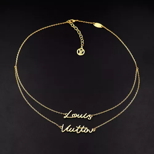 Wholesale Louis Vuitton Necklaces #1388667 $27.00 USD, Wholesale Quality Replica Louis Vuitton Necklaces