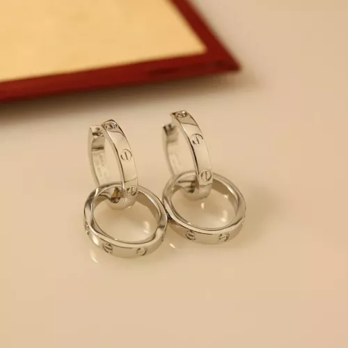 Wholesale Cartier Earrings For Women #1388694 $34.00 USD, Wholesale Quality Replica Cartier Earrings