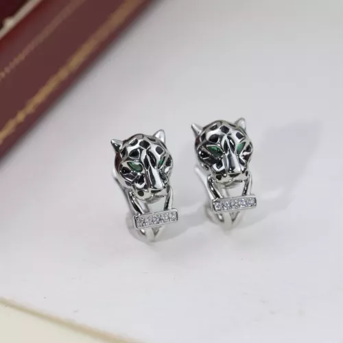 Wholesale Cartier Earrings For Women #1388703 $40.00 USD, Wholesale Quality Replica Cartier Earrings