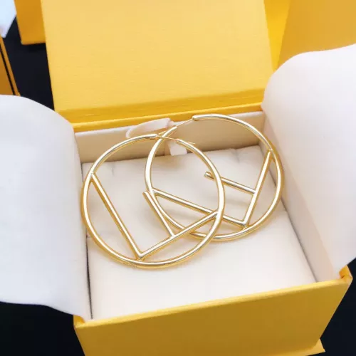 Replica Fendi Earrings For Women #1388715 $32.00 USD for Wholesale