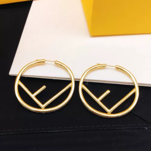 Replica Fendi Earrings For Women #1388716 $32.00 USD for Wholesale