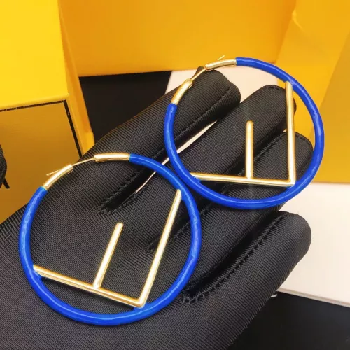 Replica Fendi Earrings For Women #1388718 $32.00 USD for Wholesale