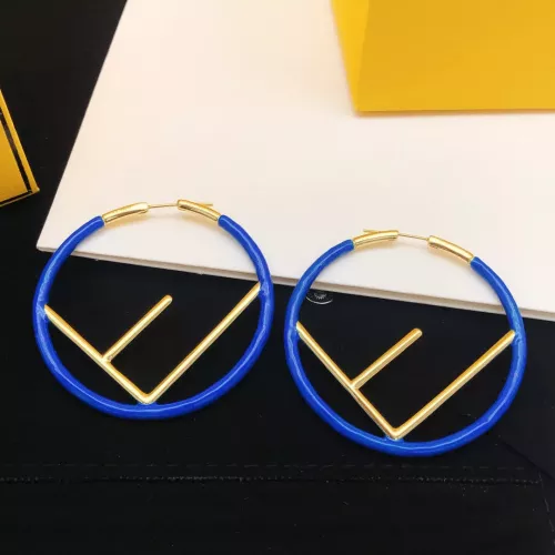 Replica Fendi Earrings For Women #1388718 $32.00 USD for Wholesale