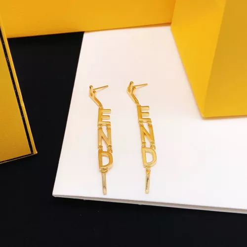 Replica Fendi Earrings For Women #1388739 $27.00 USD for Wholesale