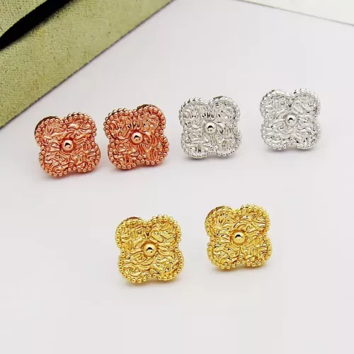 Replica Van Cleef & Arpels Earrings For Women #1388765 $25.00 USD for Wholesale