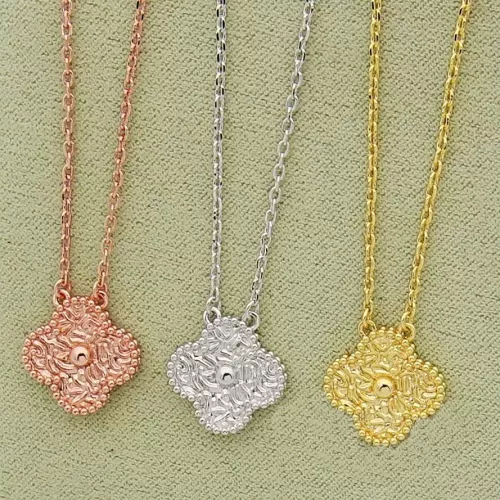 Replica Van Cleef & Arpels Necklaces For Women #1389213 $25.00 USD for Wholesale