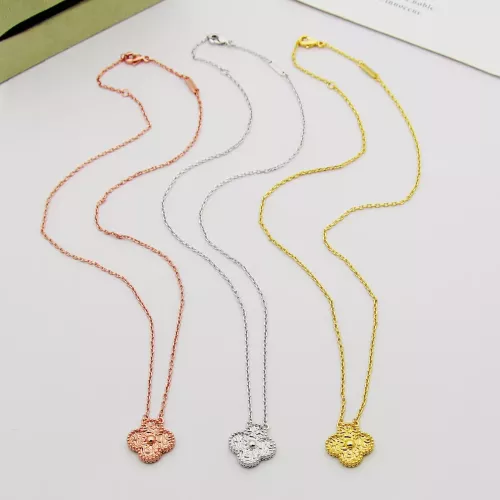 Replica Van Cleef & Arpels Necklaces For Women #1389213 $25.00 USD for Wholesale