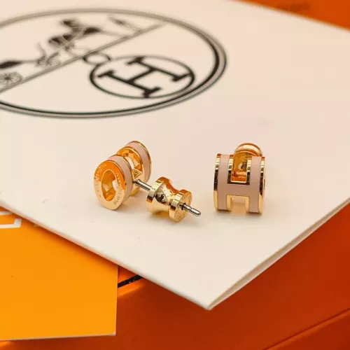 Replica Hermes Earrings For Women #1389227 $34.00 USD for Wholesale