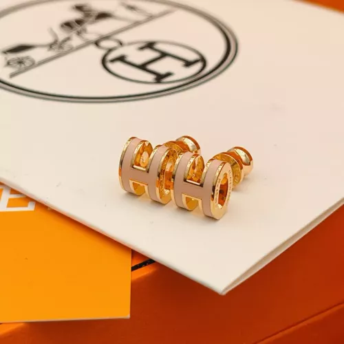 Replica Hermes Earrings For Women #1389227 $34.00 USD for Wholesale